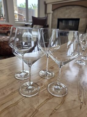 Zwiesel Glas Schott Zwiesel Pure Collection Burgundy Red Wine Glass Set/4 EUC